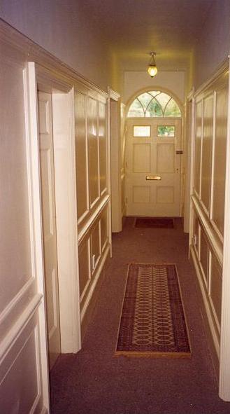 Panelled hallway, Bath