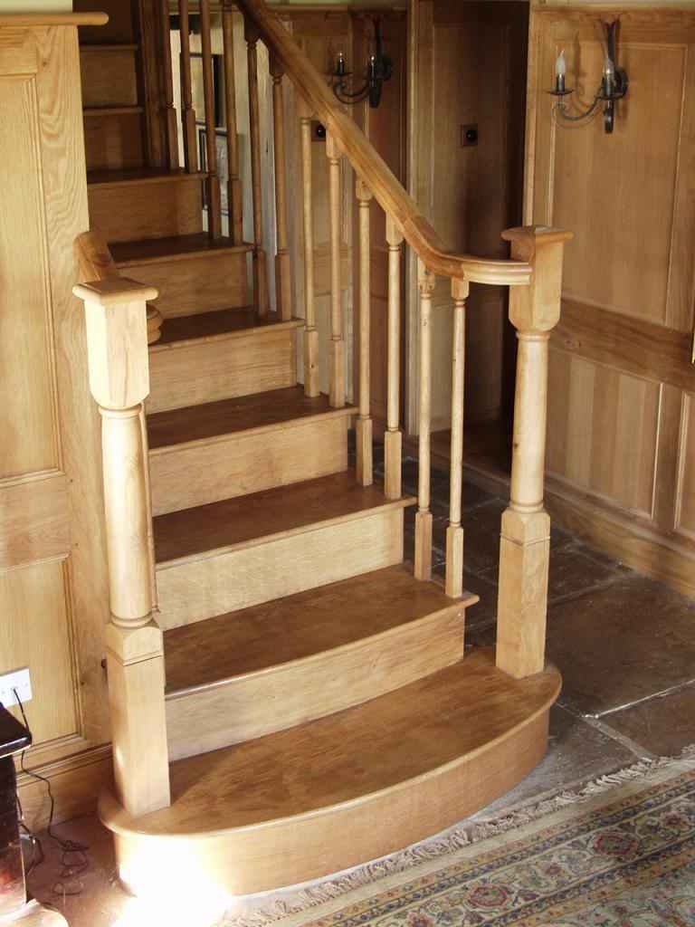 Oak staircase & Panelling